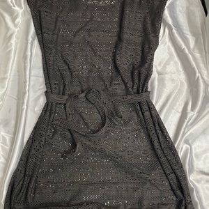 Merona size X-Large Grey   Beach cover up short dress